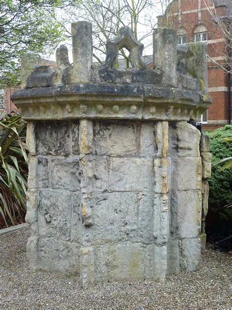 Gothic Turret In Grounds Of Humberside County Council Offices Beverley