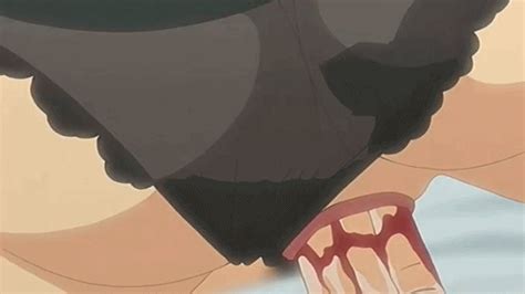 Kirishima Mizuki Aneimo Animated Animated Gif S Boy Girl Ass Black Panties Blood