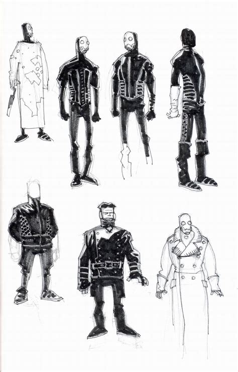 Character Model — Mike Mignolas Sketchbook Pages From The Hellboy
