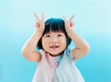 Cute Chinese Little Girl Stocksy United