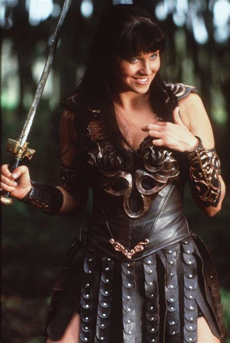 Lucy Lawless Played Kick Ass Action Hero Xena Warrior Princess In The