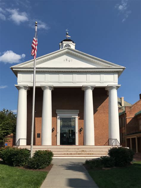 Old Frederick County Courthouse Museum Sah Archipedia