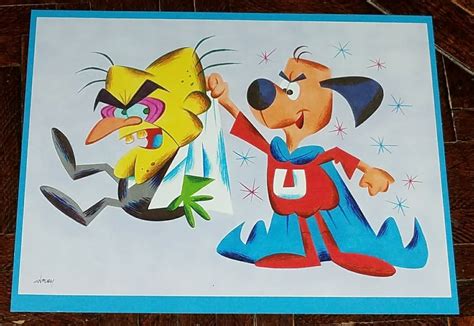 Underdog And Simon Bar Sinister 85x11 Print Patrick Owsley Pop