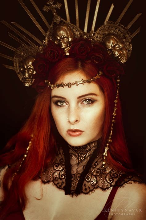 Model And Mua Valentina Grimcollar And Headpiece Forgephotography