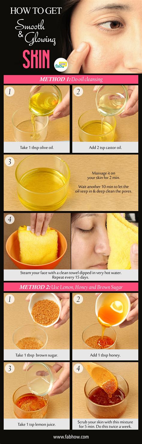 How To Get Smooth Clear And Glowing Skin In 10 Minutes