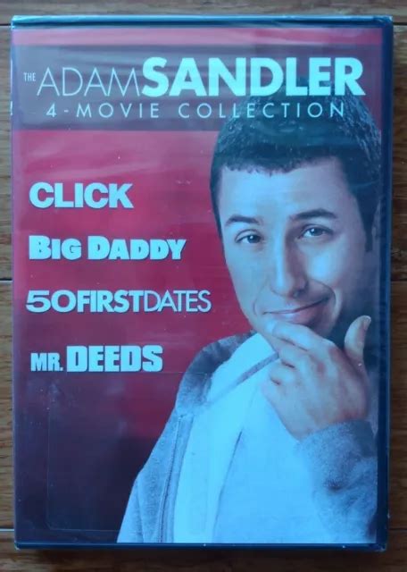 Adam Sandler Collection ~ Click Big Daddy 50 First Dates Mr
