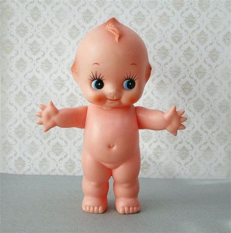 A Very Adorable Vintage Kewpie Doll With Moving Arms And Legs Measures