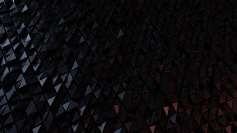 3d Black Triangles Wallpaper Backiee