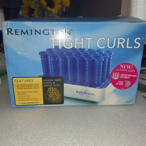 Remington Tight Curls Hot Pageant Rollers Slim Wax Spiral Curlers