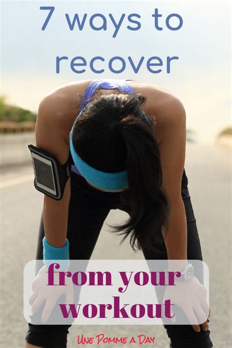 7 Ways To Recover From Your Workout Workout Recovery Workout Post