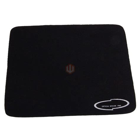 New Mice Pad Mat Mousepad For Pc Laptop Computer Optical Mouse Black