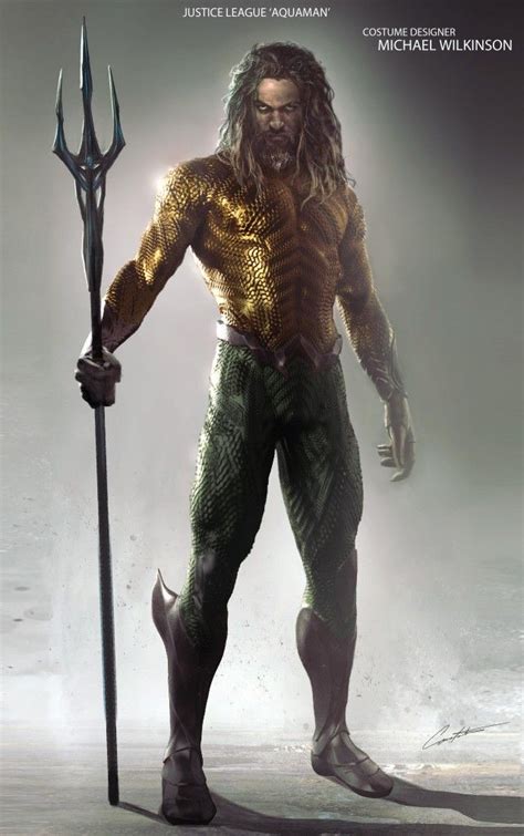 Justice League Concept Art Reveals Zack Snyders Take On Aquamans