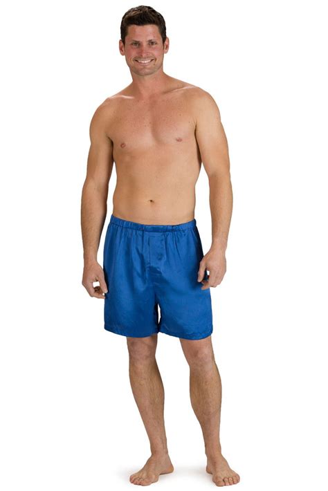 Mens 100 Pure Mulberry Silk Boxers Comfort Fit For Underwearlounge