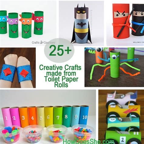 25 Creative Crafts Made From Toilet Paper Rolls Creative Crafts