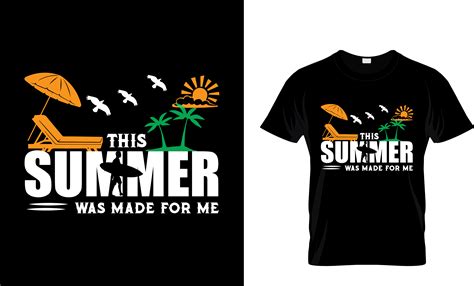 summer t shirt design vector graphic by shirminara340 · creative fabrica