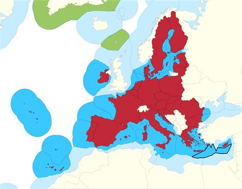 European Union member states EEZ : MapPorn