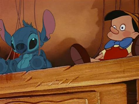 If Stitch Was In Pinocchio A Stitch In Time Follow Stitch Through The Disney Years Bonus