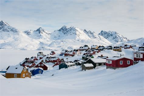 冬のタシーラク グリーンランドの風景 毎日更新！ 北欧の絶景をお届けします Hokuo S ~北欧の風景~