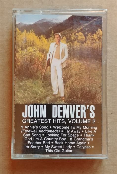 John Denver John Denvers Greatest Hits Volume 2 1986 Dol