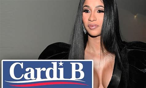 Cardi B Tweets She Wants To Be A Politician Prompting Fans To Mock Up
