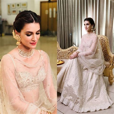 Kriti Sanon For A Shoot In Ahmedabad Celebrity Dresses Lehnga Dress Bridal Wear