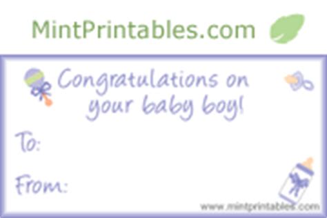 Everyone will be eager to welcome the arrival of the child. Free Printable Gift Tags for Baby Showers and New Parents