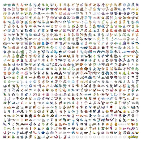 National Pokedex All 1008 Pokemon 2023 By Maniraptavia On Deviantart