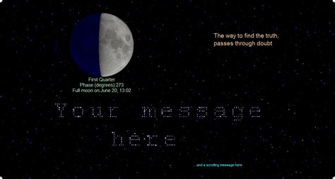 Starmessage Moon Phases Screensaver Windows 10 Macos