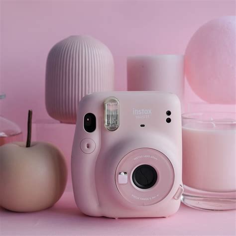 Fujifilm Instax Mini 11 Blush Pink Φωτογραφική Μηχανή ΚΩΤΣΟΒΟΛΟΣ