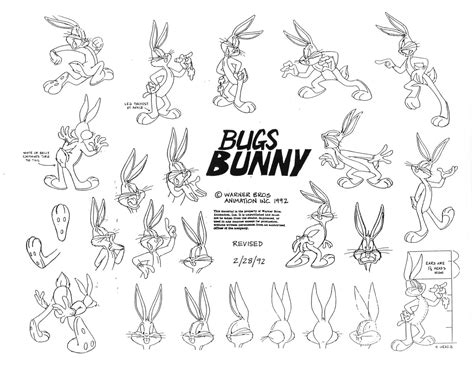 Classic Looney Tunes 50 Original Model Sheets