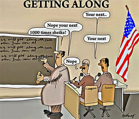 Getting Along By Tonyp Politics Cartoon Toonpool