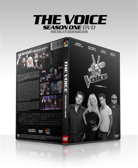 The Voice Season 1 Dvd On Behance