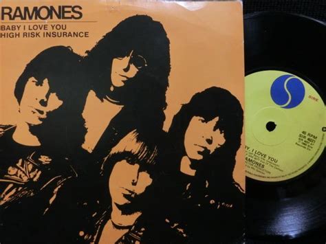 ラモーンズuk原盤ronettesカバー Ramones 『baby I Love You』 Modern Records 3号店
