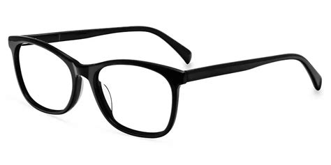 h5093 rectangle black eyeglasses frames leoptique