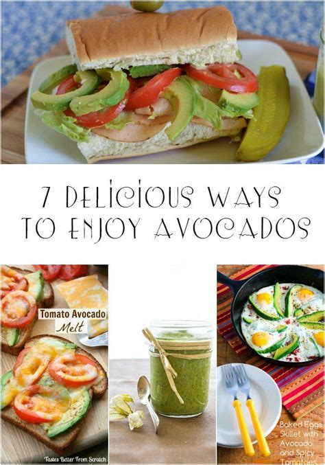7 Delicious Ways To Enjoy Avocados Healthy Snacks Food My Favorite Food
