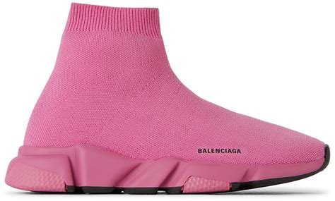 Balenciaga Kids Pink Speed Sneakers In 6910 Pink | ModeSens