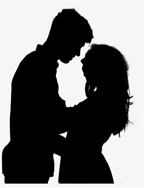 Couple Silhouette Png Transparent Image Man And Woman Silhouette Png