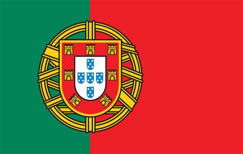The flag of portugal represents two vertical stripes: Portugal World Flag - 3' x 5' - Nylon
