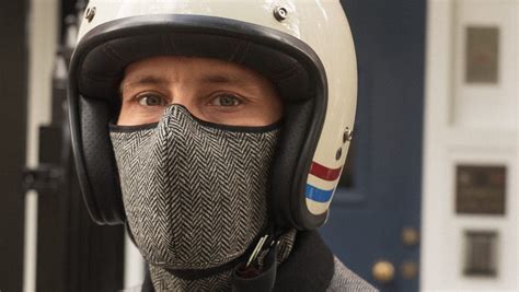 Classy And Unique Face Masks For Bikers Handmade In London Stocking Stuffers For Men Face