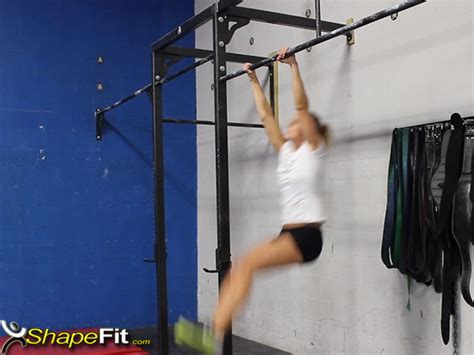 Kipping Pull Ups Crossfit Exercise Guide With Photos
