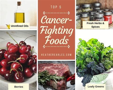 Top 5 Cancer Fighting Foods Heather Earles