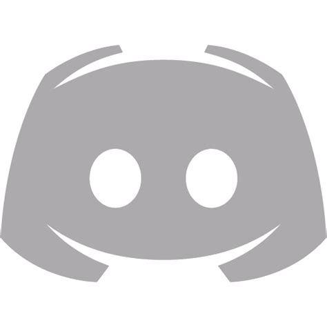 Dark Gray Discord 2 Icon Free Dark Gray Site Logo Icons