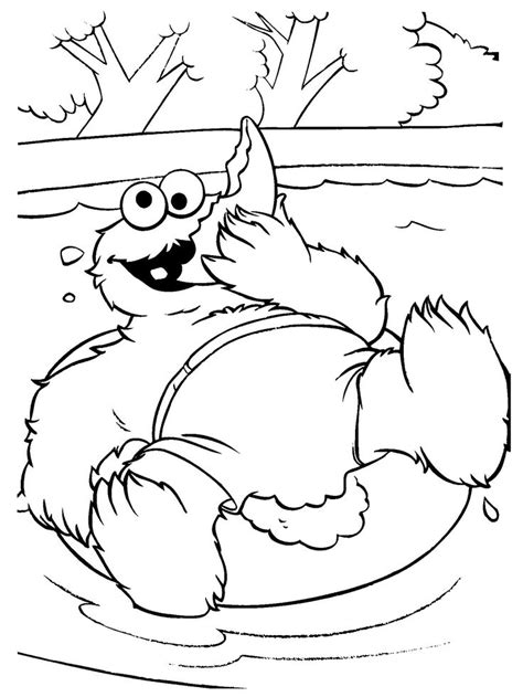 Maybe you would like to learn more about one of these? Cookie Monster / Tubing (Coloring Pages) | Coloring Pages ...