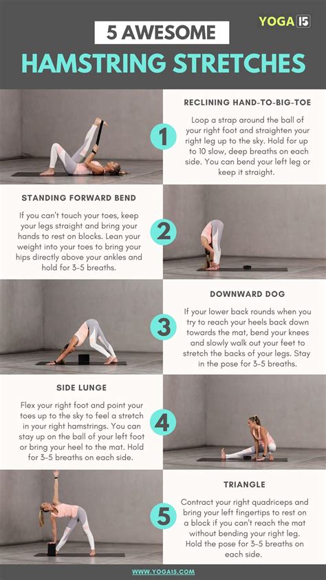 5 Awesome Yoga Hamstring Stretches Yoga 15