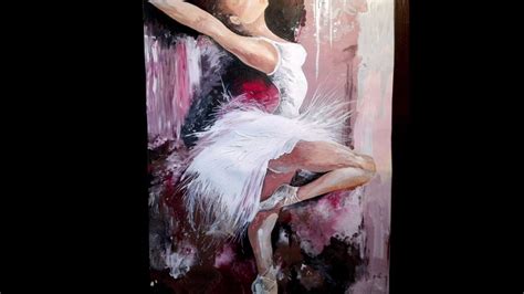 Abstract Ballerina Painting Youtube