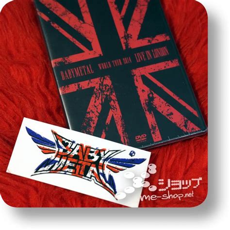 Babymetal Live In London Blu Ray Lim1press Inklsticker Re