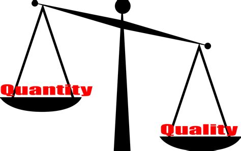 Quality vs quantity | 4Agile gambar png
