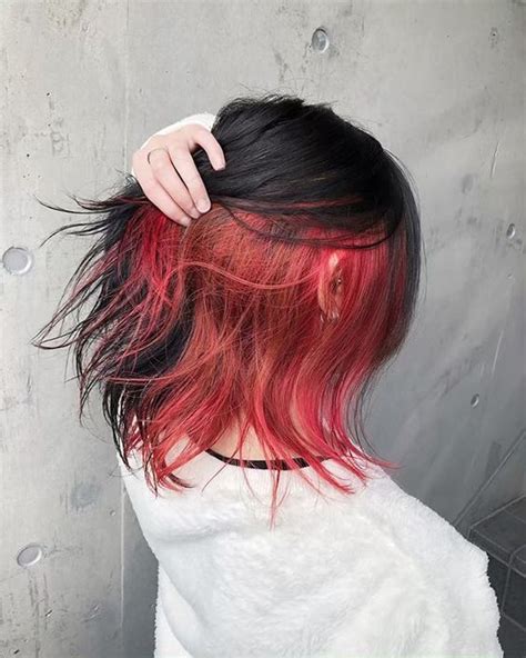 Ideias Para Colorir Os Cabelos Hair Color Underneath Under Hair Dye Hair Streaks