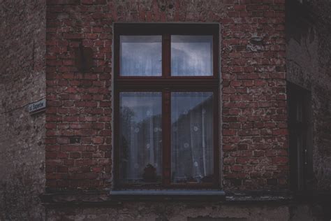 Wallpaper Id 209853 Brick Wall With A Square Window In The Center