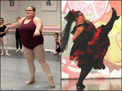 plus size ballerina becomes online sensation after incredible footage